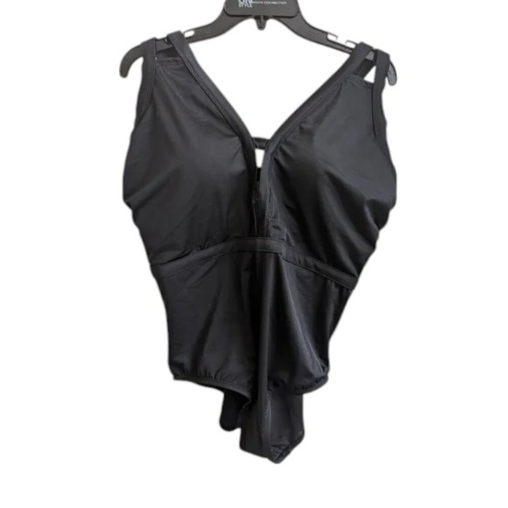 TRIMSHAPER One Piece Bathing Suit NWT